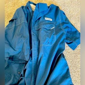 Bulk Columbia PFG Fishing Gear. Short sleeve Worn on one vacation All size large